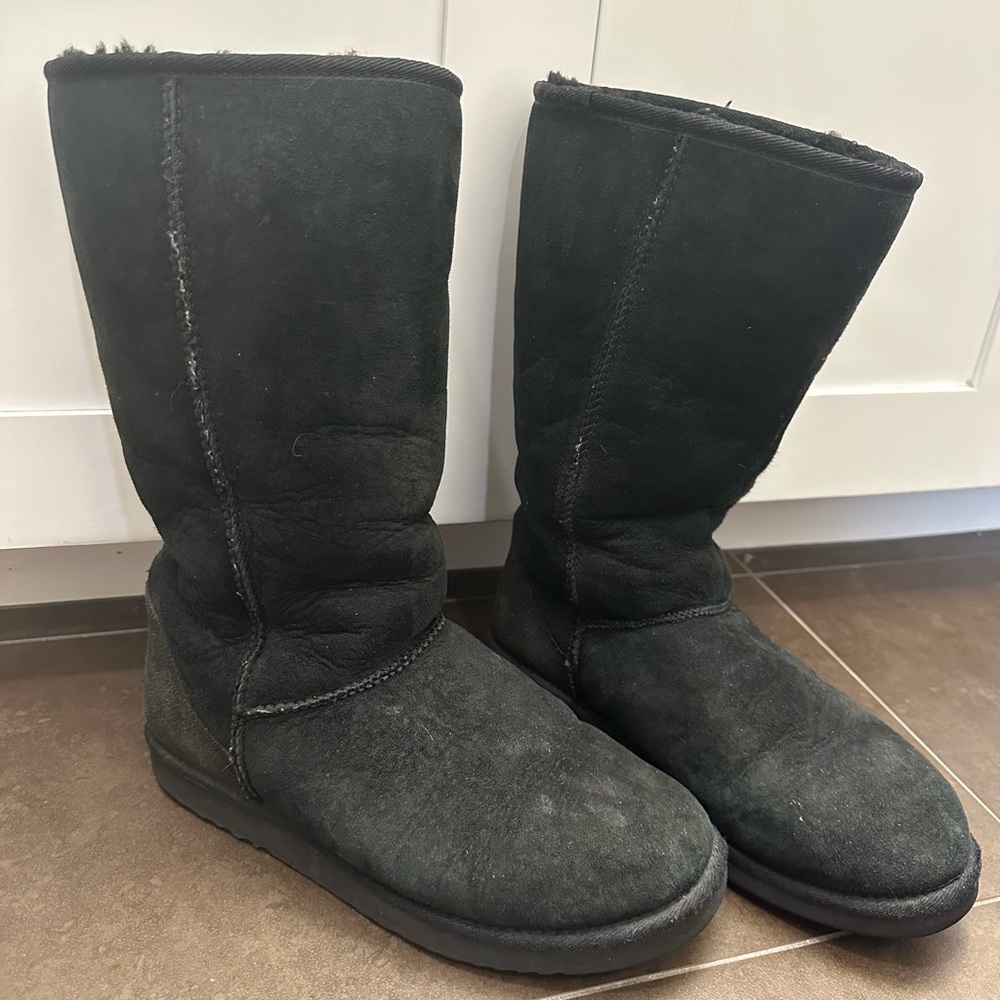 Ugg Black Warm Boots